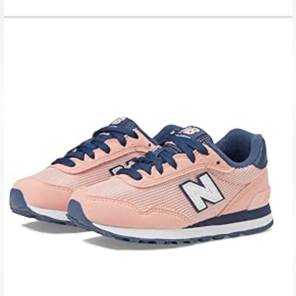 New Balance girls 515 laceup sneakers - pink / vintage indigo
Size 13M